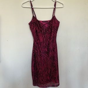 SHEIN Zebra Dress